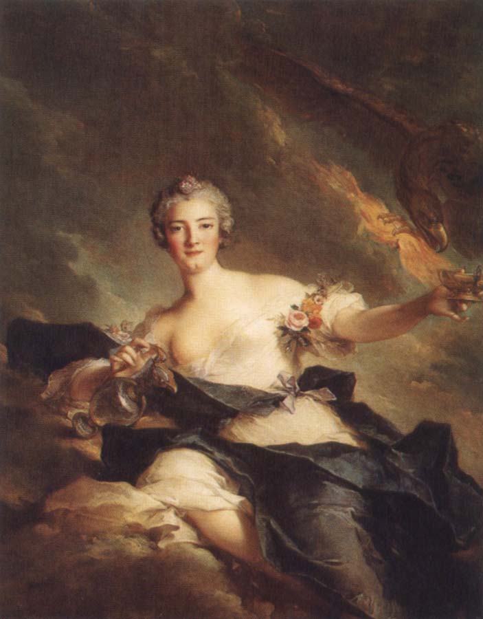 Jean Marc Nattier The Duchesse d-Orleans as Hebe